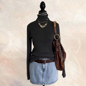 Lauren Ralph Lauren Dark Grey Turtleneck Sweater